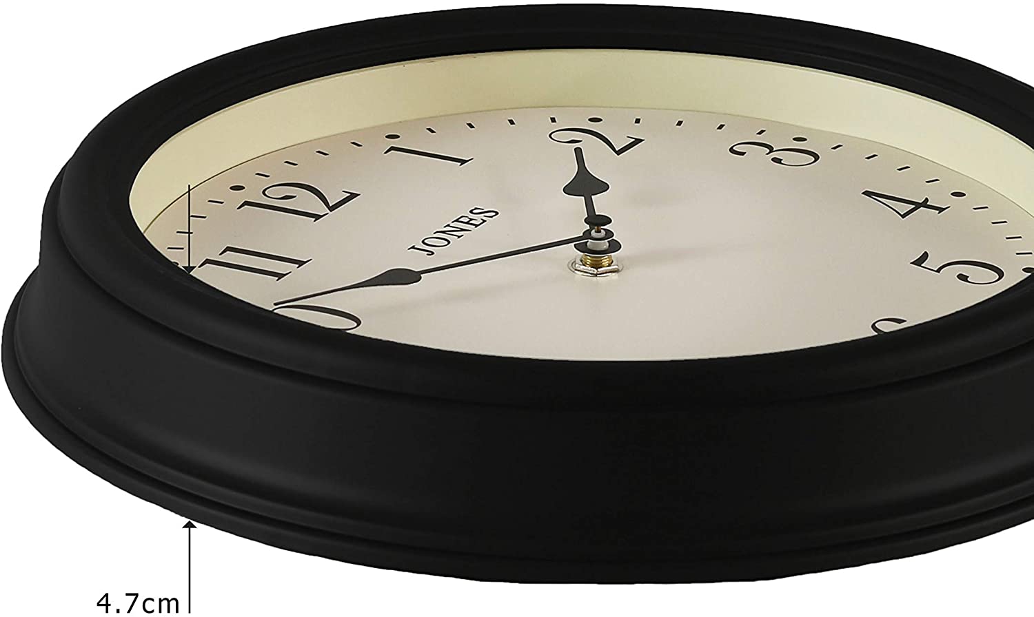 Jones Clocks® Wall Clock Round Wall Clock Classic
