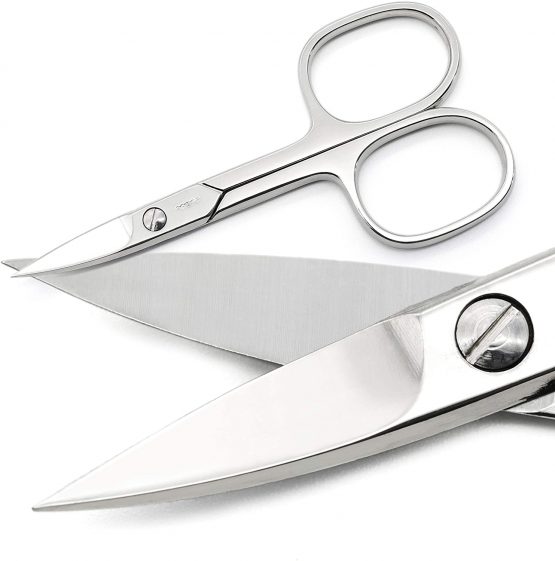 REMOS Manicure Nail Scissors made of hardened steel 9.5 cm - Image 2