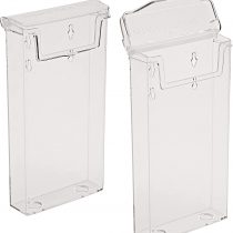Taymar Pack of 2 DIN Lang (DL) Transparent