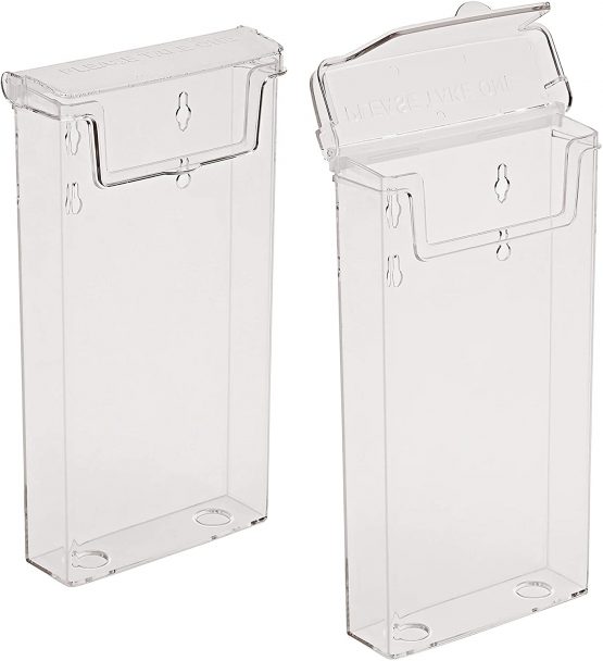 Taymar Pack of 2 DIN Lang (DL) Transparent