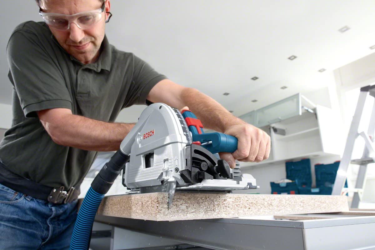 Bosch Professional FSN 800 guide rail (800 mm long, compatible with Bosch Professional GKS G-model circular saws - Image 3