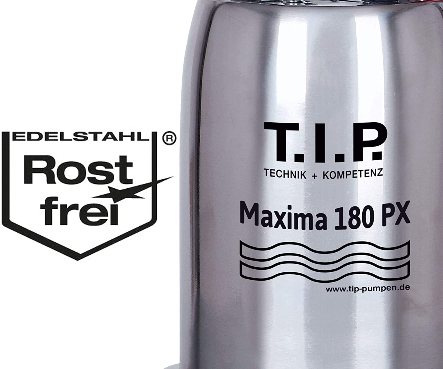 T.I.P. Maxima 180 SX 30121 Stainless Steel Submersible Waste Water Pump, Silver - Image 2