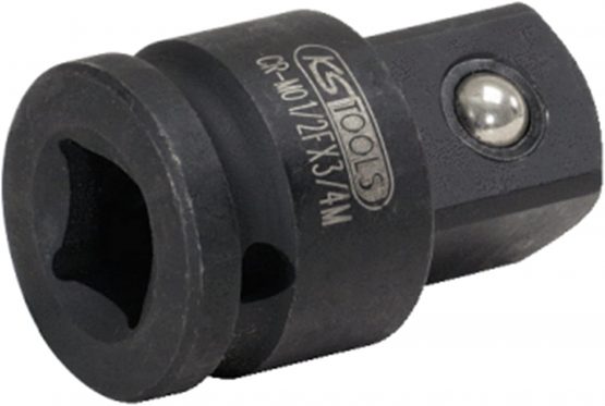 KS Tools 515.1144 1/2" Impact adaptor, 1/2"F x 3/4"M