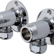 Bristan WMNT4 C Surface Mounted Pipework Fittings - Chrome Plated