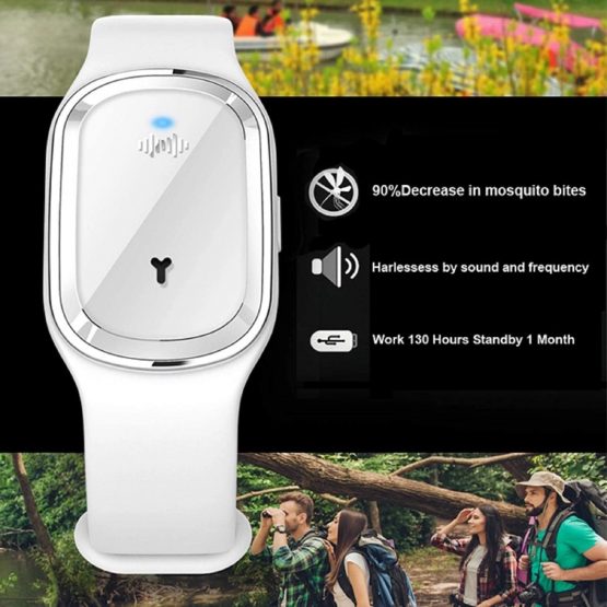 N3 ZELEK Mosquito Repellent Bracelet Mosquito Bands NEWEST CHIP Insect Repellent Bands Ultrasonic Pest Repeller Wrist Band Pest Control Repellent Bracelet Anti Mosquito Wristband Smart Insect Watch - Image 3