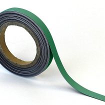 Magnetic Easy-Wipe Strip Green 15mm x 10M