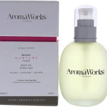 AromaWorks - Nurture Body Oil - All Skin Types - Relaxing - Comforting - Soothing - Bio Active Natural Ingredients - Maychang - Sandalwood and Roseship - Naturally Sourced - 3.4 oz/100 ml