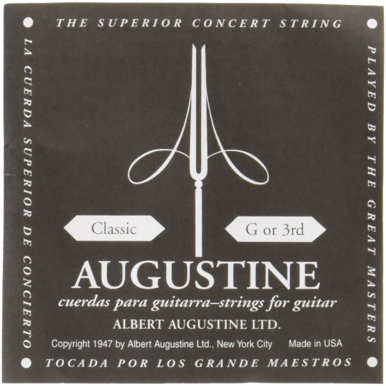 Augustine 650403 "Black Label Single G3" String for Classic Guitar