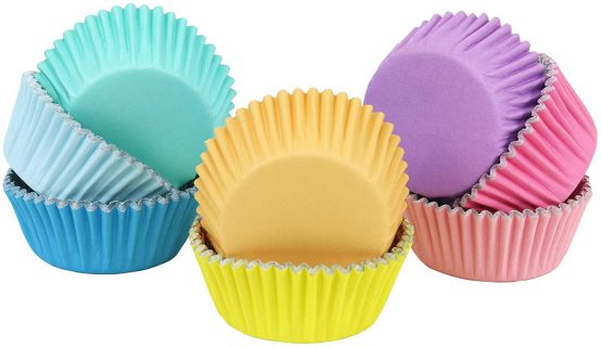 PME Pastel Colours Foil-Lined Baking/Cupcake Cases, Set of 8, Pack of 100 - Image 3