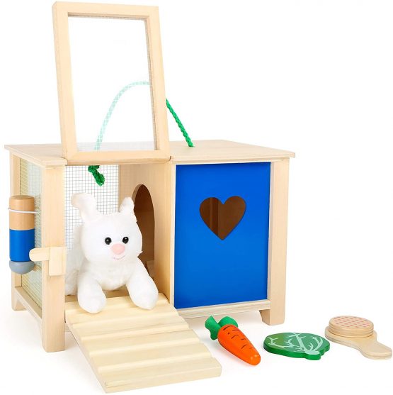 Legler Toy Rabbit Hutch for Age 2 Years and Above