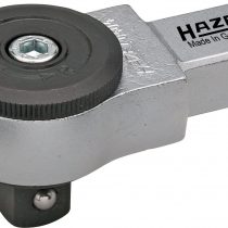 Hazet 1/4-Inch 9 x 12 mm Insert Reversible Ratchet - Silver/Black