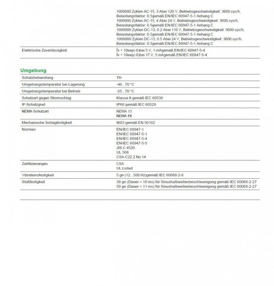 Schneider Electric XALD102E Control Station, 1 Push Button Control Bo - Image 3
