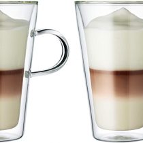 Bodum Canteen Double Wall Glass Set, Mouth Blown Borosilicate Glass - 0.4 L, Pack of 2