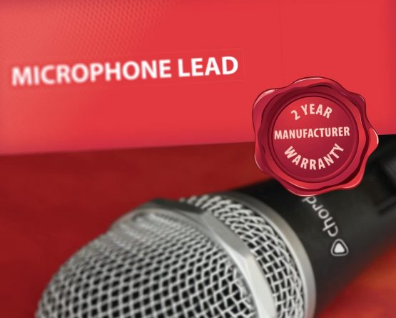 Chord XF-XM050BK Premium XLR Male - XLR Female Microphone Cable | Black - 0.5M - Image 3