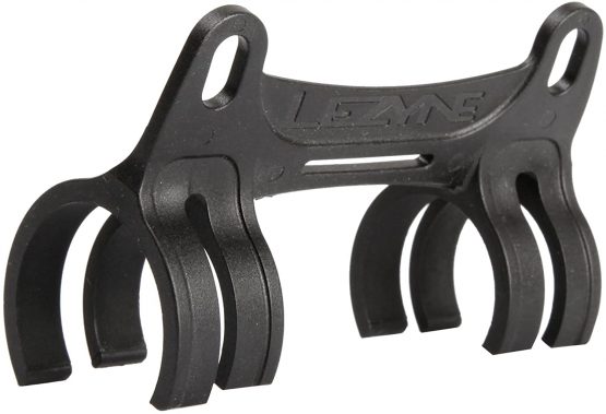 Lezyne Hv Pump Mount with Straps, Black, One Size