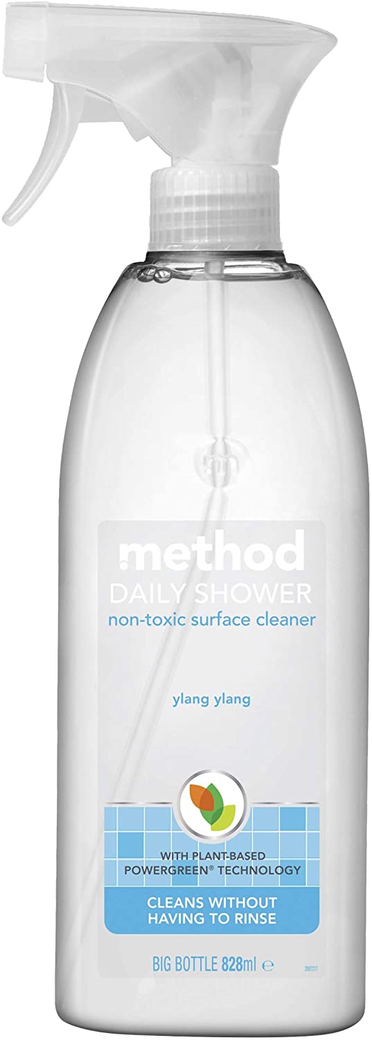 Method Daily Shower Surface Cleaner Spray, 828ml, Clear, 1 g (Pack of 1)