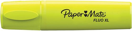 Sharpie Fluo XL Highlighters | Chisel Tip | Fluorescent Yellow | 12 Count - Image 3