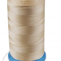 Aussel Bonded Nylon Sewing Thread 1500 Yard Size T70#69 for the Upholstery, Outdoor Market, Drapery, Beading, Luggage, Purses (Beige)