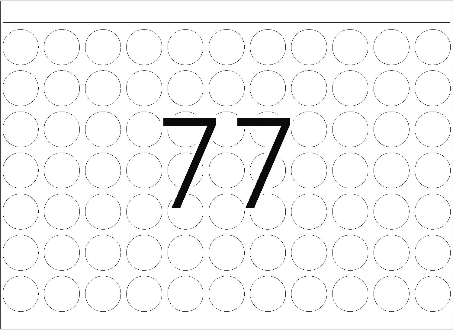HERMA Self-Adhesive Round Labels for Printing Machines 10000 Pieces, diameter 13 mm, Sheet Size 168 x 120 mm, DP1 - Image 2