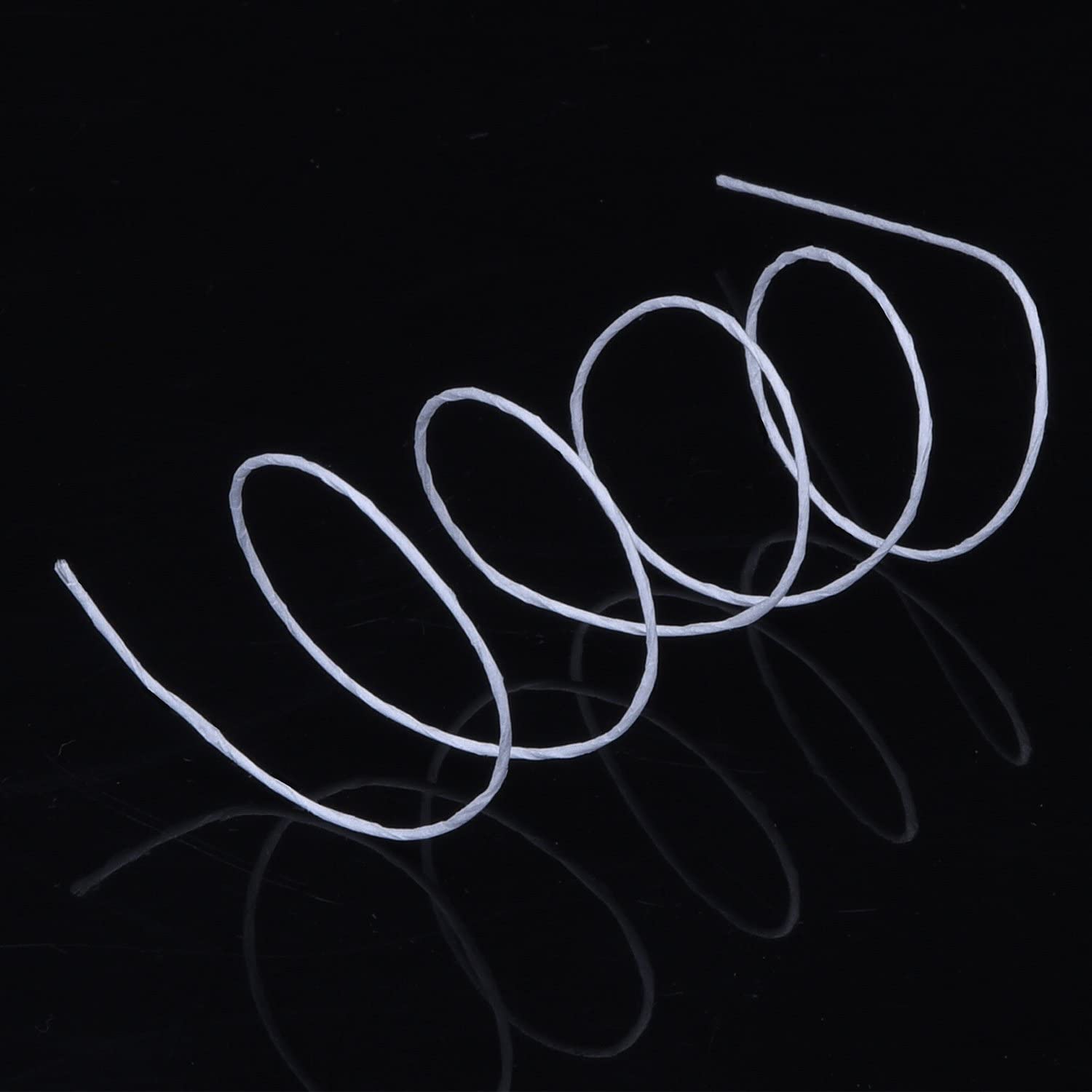 eBoot Stem Wire Floral Wire 14 Inch 26 Gauge Wire (0.5 mm) 100 Pieces (White) - Image 4