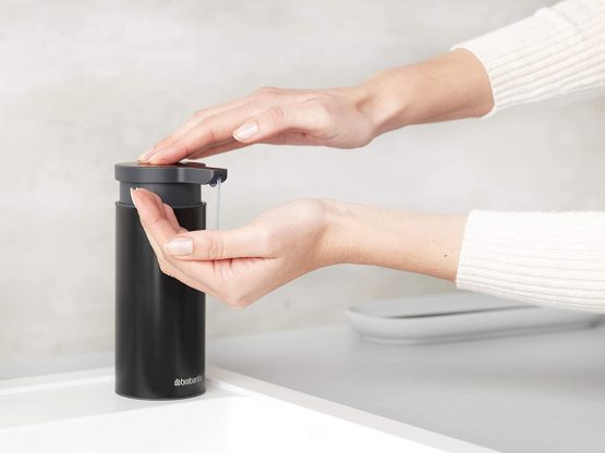 Brabantia Soap Dispenser 200ml (Matt Black) Handwash, Lotion, Shampoo Pump for Bathroom/Kitchen - Easy Refill, Easy Clean - Image 3