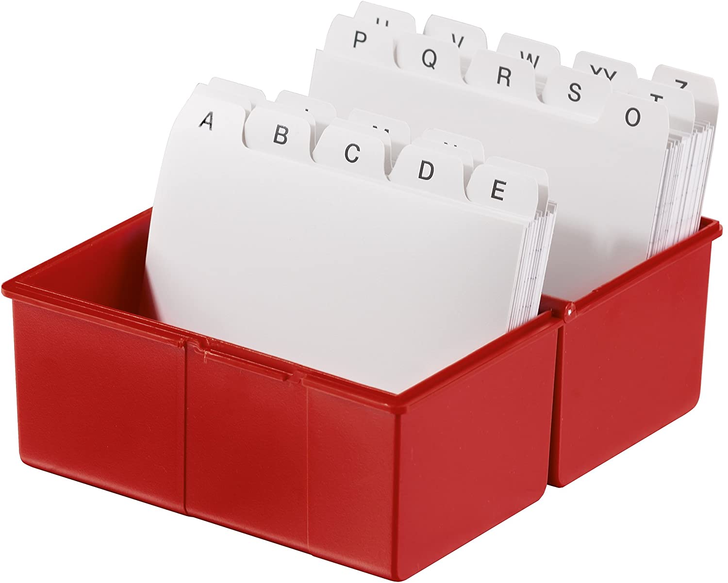 HAN 978-17, Card index box A8 landscape. Innovative, attractive design for 200 cards with steel hinge - Image 2