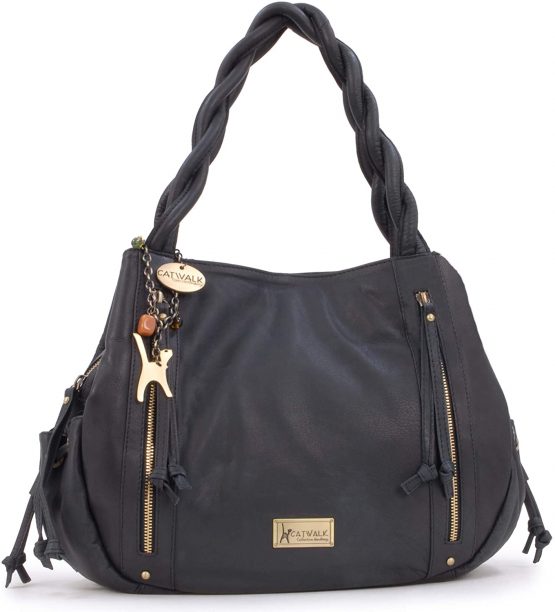 Catwalk Collection Handbags - Women's Leather Tote/Shoulder Bag - CAZ