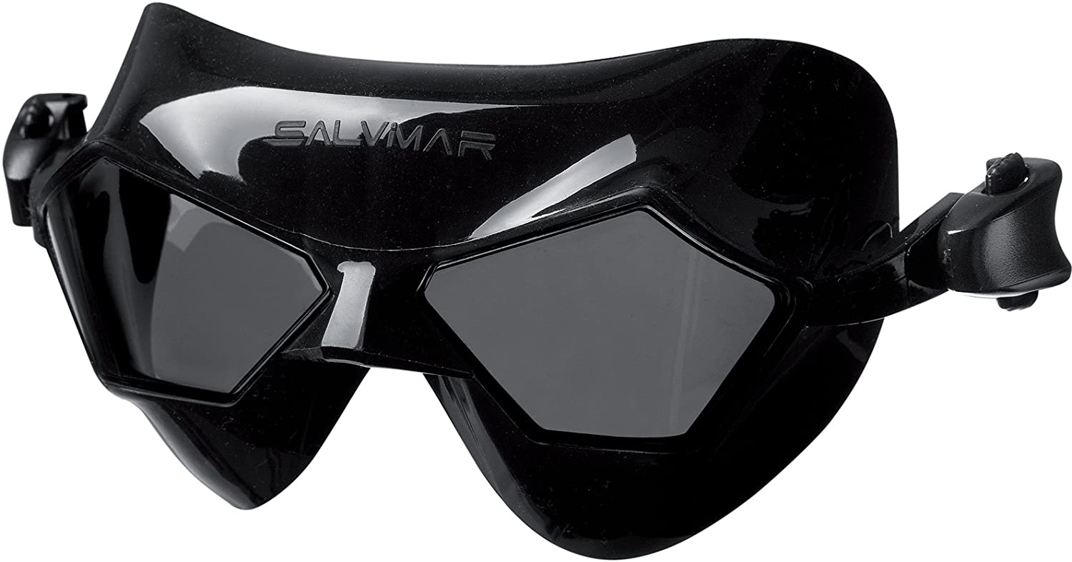 Máscara Submarina Panorámica Para Adultos - Gafas De Buceo Y Snorkel Con Lentes De Vidrio Templado - Ajuste Cómodo Y Antifugas