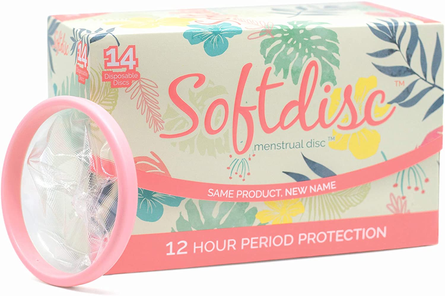 Softdisc Menstrual Discs, Clear, 14 count (Pack of 1) - Image 2