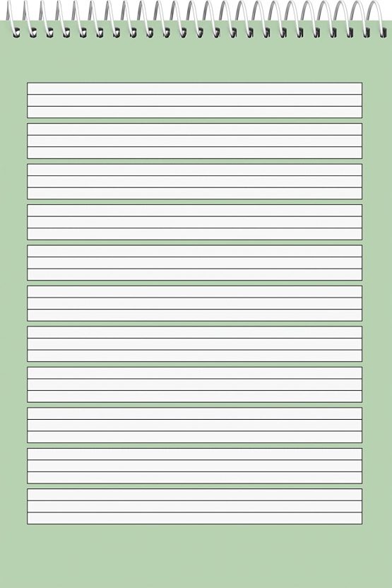 Brunnen 104198101 School Pad (A5, 40 Sheets, Lined, Ruling 1, Class 1) - Image 4