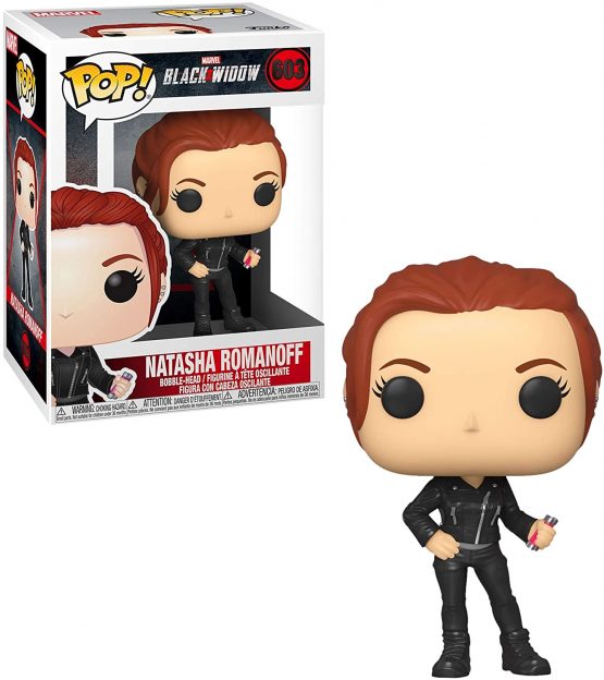 Funko 46679 POP Marvel Black Widow (Street) Collectible Toy, Multicolour - Image 4