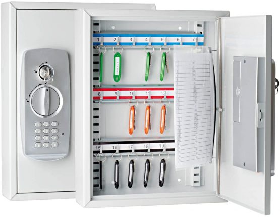 Wedo 102 62137 21 Key Capacity Key Cabinet with Electronic Lock - Image 3