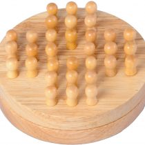 Engelhart - Solitaire tout rond en bois - 200117