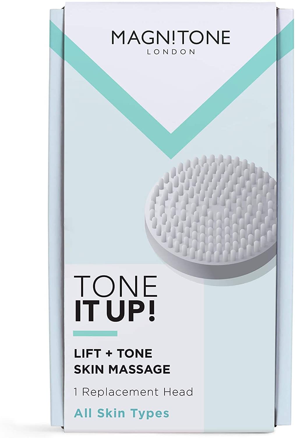 Magnitone Tone It Up Massaging Replacement Brush Head for BareFaced 2, Pack of 1, 1 Pack - Image 3