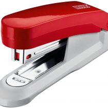 Novus E 15 15 Sheet Capacity Compact Stapler with Integrated Staple Remover - Red/ Grey