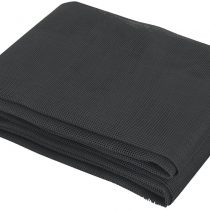 91cm x 213cm Black Replacement Screen Repair ROLL - Fiberglass 120g/sq.m (for Longer Life) Multipurpose Mesh for Windows and Doors - No Wrinkles When Stretched - Simple Installation