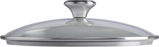 Le Creuset Toughened Non-Stick Glass Lid, 26 cm, Transparent, 962008260 - Image 2