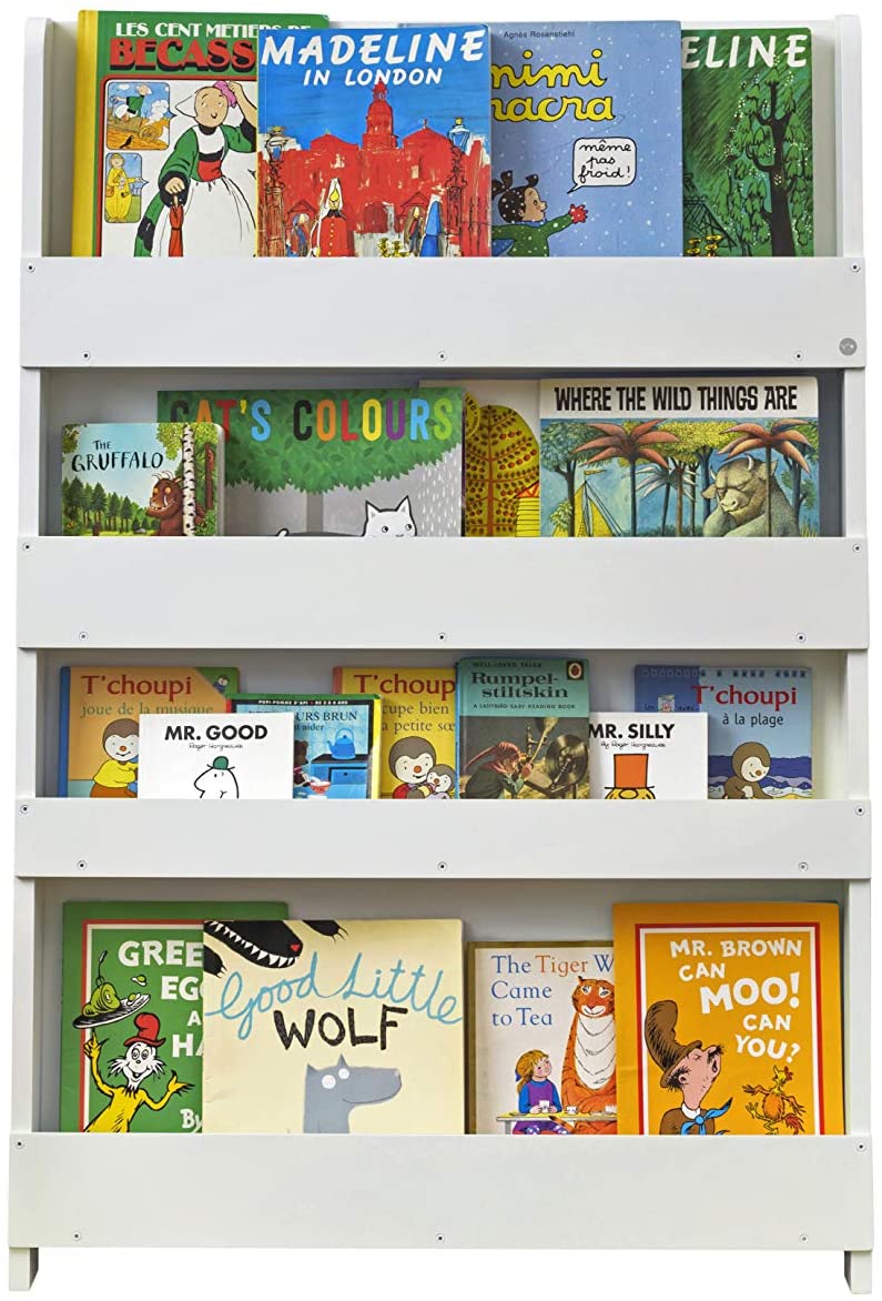 Tidy Books® Kids Bookcase (0-10) Front Facing Bookcase -Gets Kids Reading, Montessori
