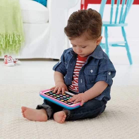 Fisher-Price Laugh and Learn Smart Stages Tablet, Blue - Image 2
