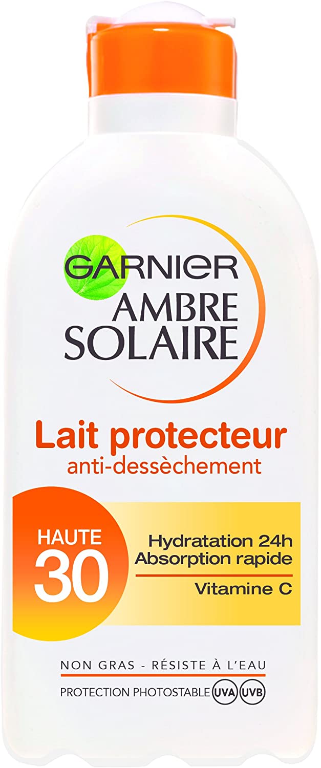 Garnier Ambre Solaire Moisturizing Lotion 24 Hour SPF 30 200 ml (1 unit), 400 ml (Pack of 1) - Image 3