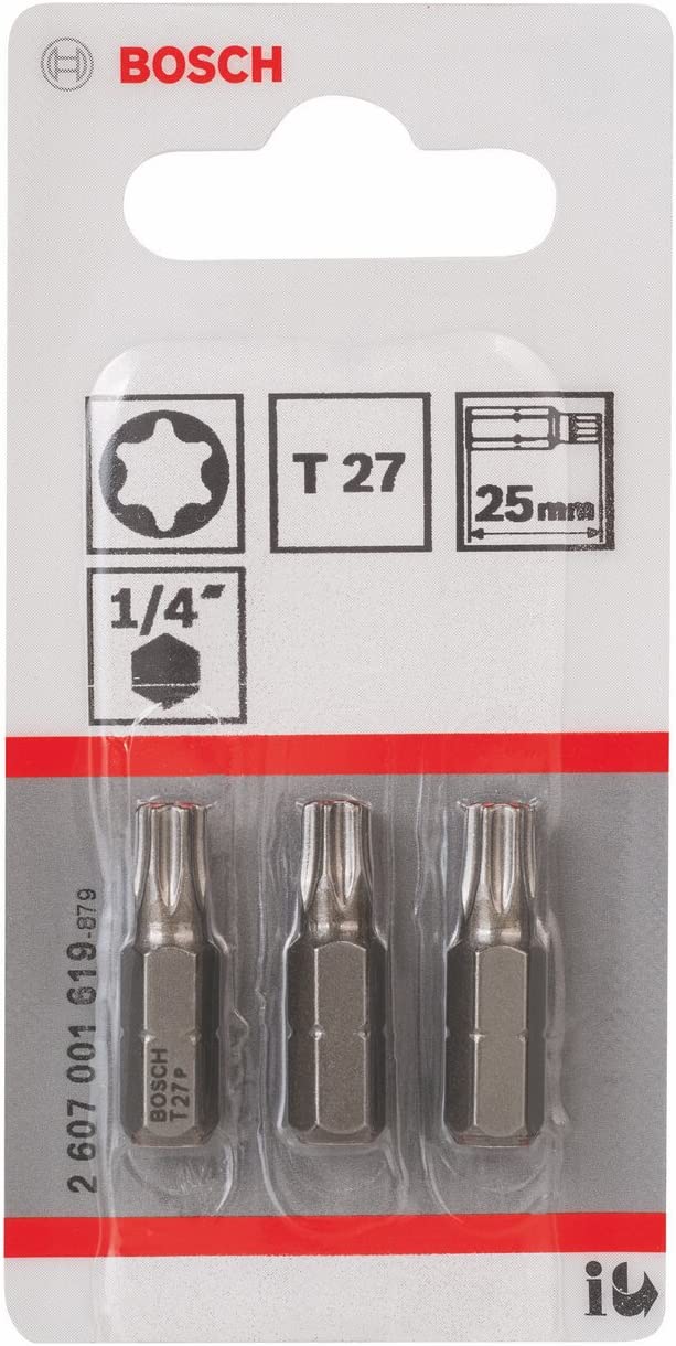 Bosch 2607001619 Extra Hard Screwdriver Bit, Blue, 25mm - Image 2