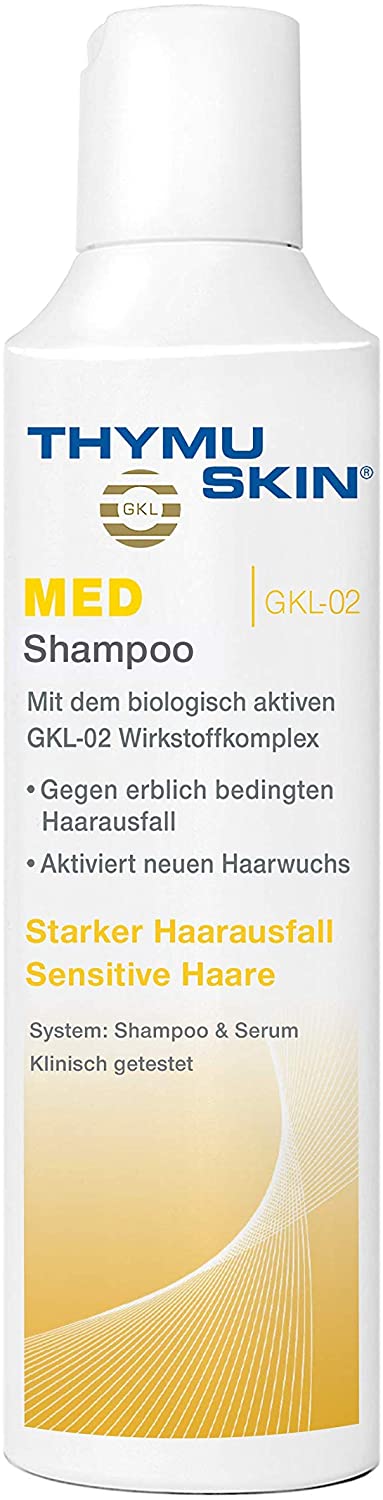 Thymuskin Med Shampoo 200 ml, yellow, 200 ml (Pack of 1)