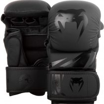Venum Unisex's Challenger 3.0 MMA Sparring Gloves, Black/Black, Medium
