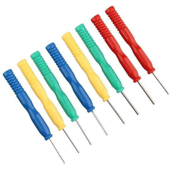 HALJIA 8Pcs Non-Sticking Stainless Steel Hollow Needle Desoldering Disassembling Tool IC Extraction for Capacitance Electronic Components - Image 2