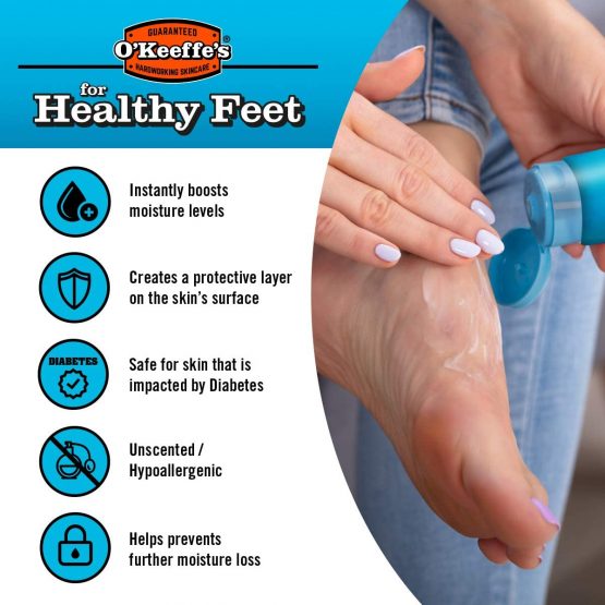 O'Keeffe's Healthy Feet Value Jar 180g - Image 2