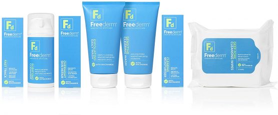 FREEDERM Sensitive Clearing Face Wash For Spot Prone Skin, Unclogs Pores And Removes Dirt and Impurities, Prevents Spots With Niacinamide, 150 ml - Image 2