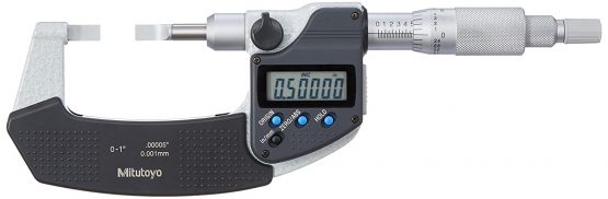 Mitutoyo 422-330-30 Digital Blade Micrometer, Type A