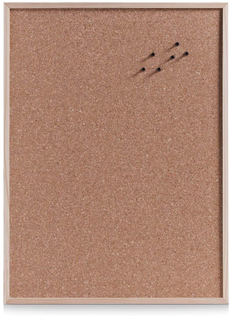 Zeller 11241 Pin Board 60 x 80 cm Natural