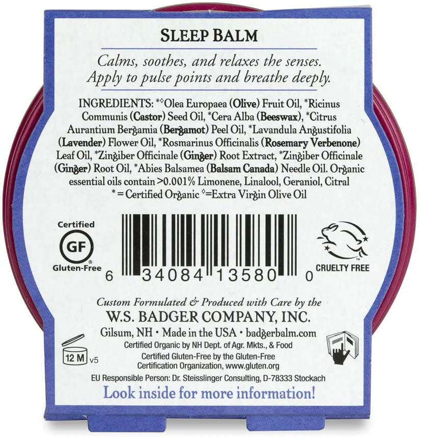 Badger Sleep Balm, Original, 56 g (Pack of 1) - Image 2