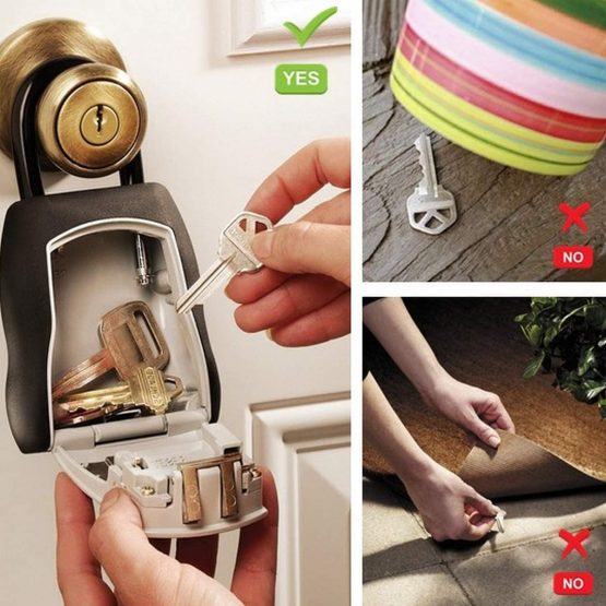 MASTER LOCK Portable Key Safe [Medium size] [Outdoor] - 5400EURD - Key Lock Box with shackle - Image 2
